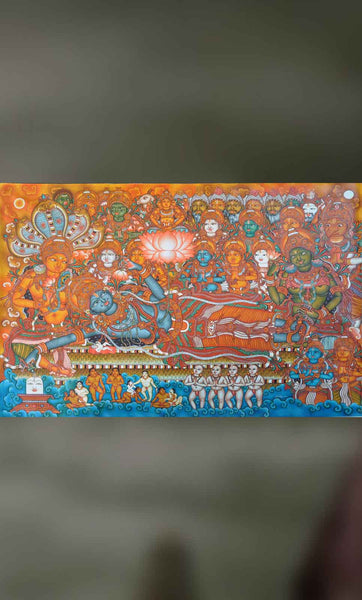 Anantasayana: Lord Narayana in Yoga Nidra