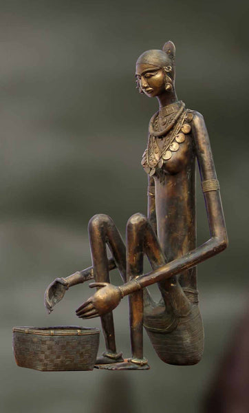 Ahnik: Daily work of a tribal woman