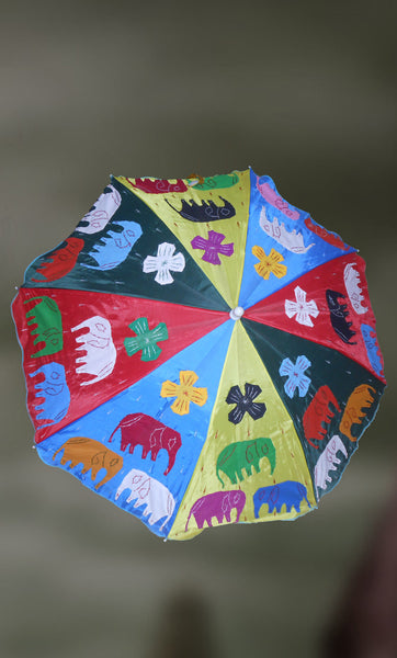 Vidipaka: Umbrella with Traditional Print