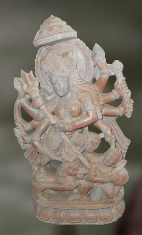 Mahisasura Mardini: Goddess Durga Slaying Mahisasura
