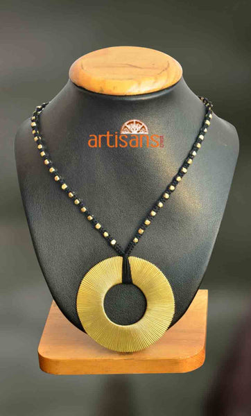 Tribal Jewellery:Necklace with circular pendant