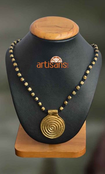 Tribal Jewellery:Necklace with round locket