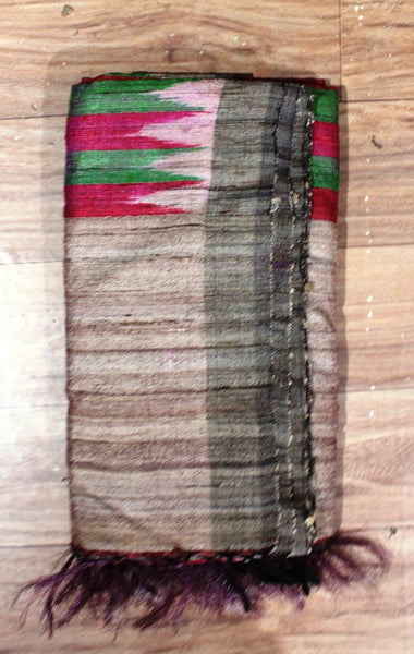 Handloom- Tussar Silk and Cotton Shawl