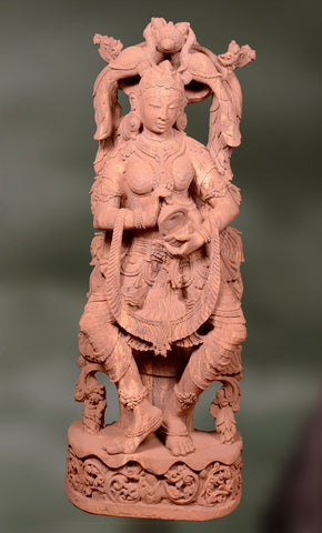 Handmade sandstone sculpture.