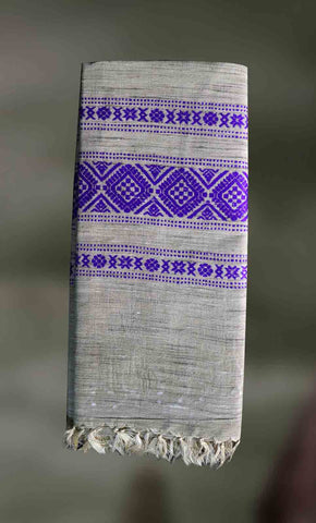 Handlooms: Tussar Silk and Cotton Shawl