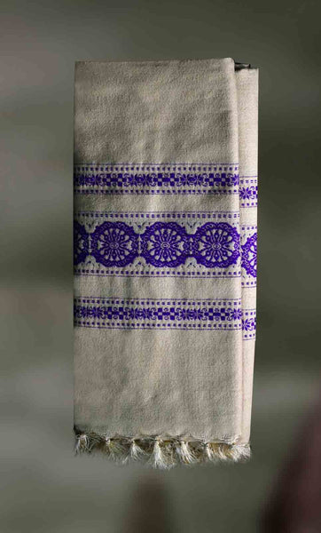 Handlooms: Tussar Silk and Cotton Shawl