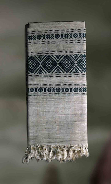 Handlooms: Tussar Silk and Cotton Shawl