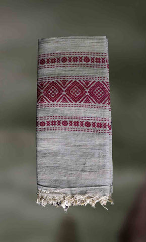 Handlooms: Tussar Silk and Cotton Shawl