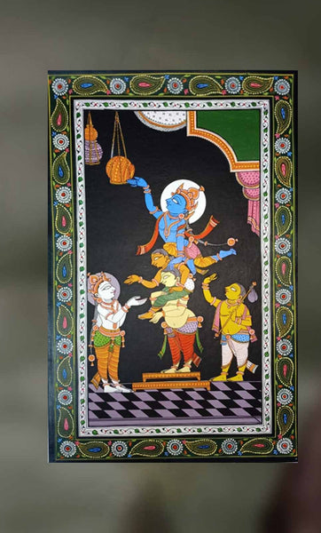 Kanha: Young Krishna reaching out for butter