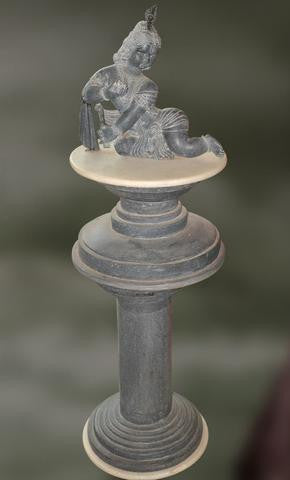 BalaGopal : Krishna Crawling Atop a Pillar