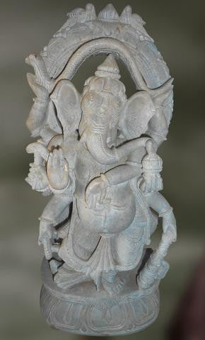 Shambhavi: The Son of Parvati Standing under a Canopy