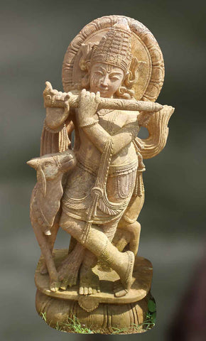 Vasudeva: Krishna with Bansuri