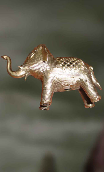 The Small Elephant- Dhokra Work of Art