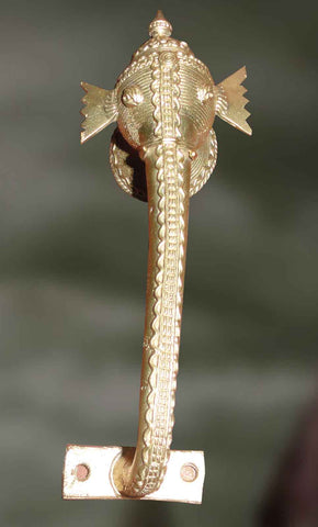 The Door handle with Elephant - Dhokra Work of Art