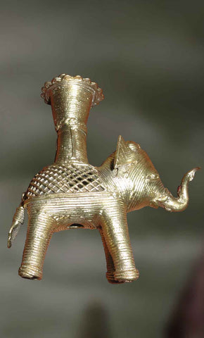 The Elephant  - Dhokra Work of Art