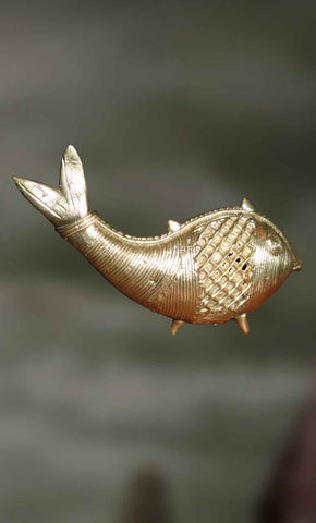 The Fish  - Dhokra Work of Art