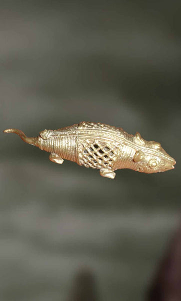 The Rat - Dhokra Work of Art