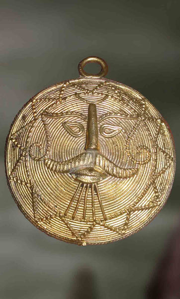 Sun Shaped Wall Hanging - Dhokra Work of Art