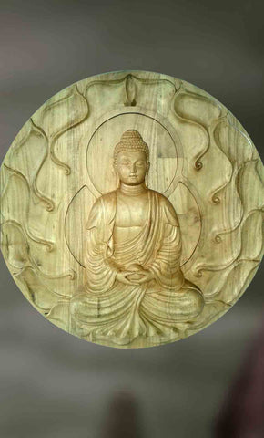 Wall hanging of Lord Buddha in Dhyana mudra